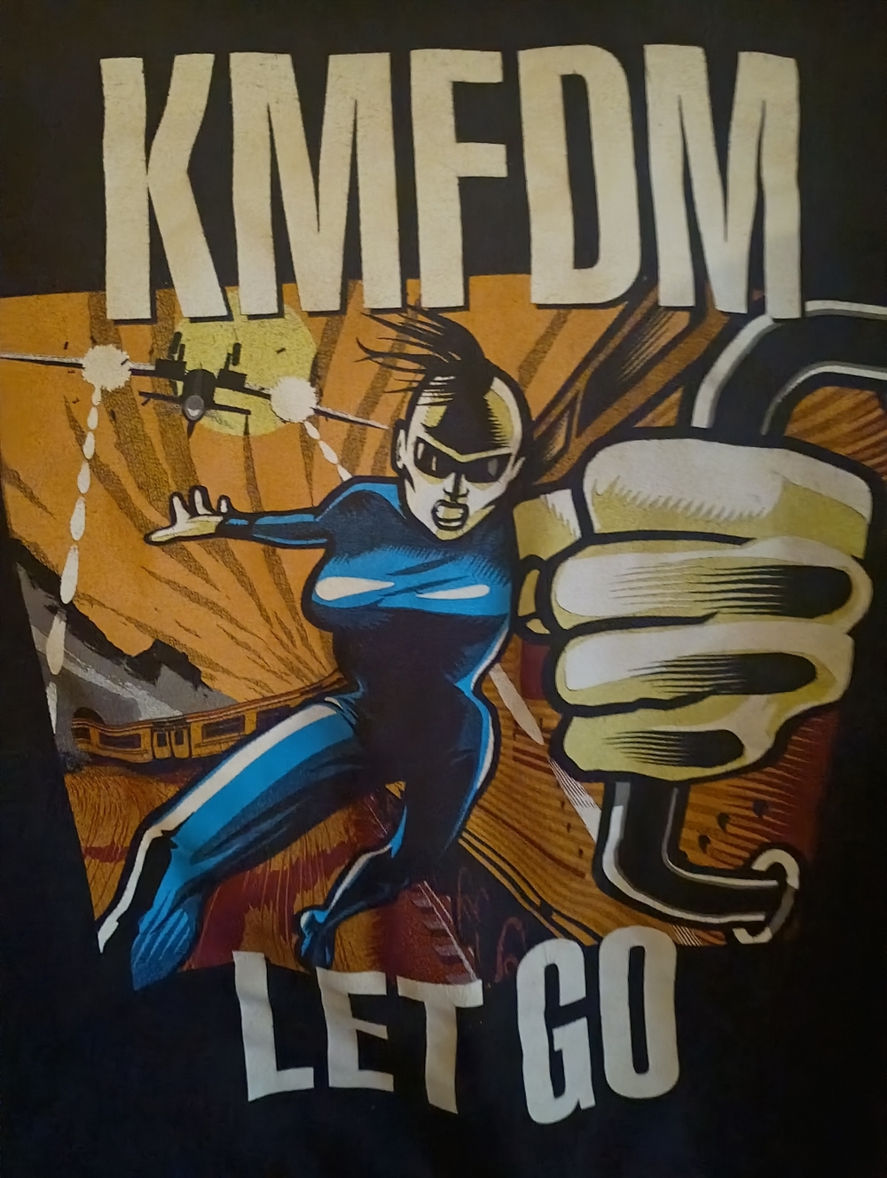 KMFDM 2024 TOUR EXCLUSIVE Hoodie XL Nine Inch Nails Marilyn manson Skinny Puppy